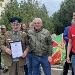 Ветеранов пограничной службы поздравили волонтеры «Единой России» и МГЕР в Херсонской области