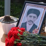 В Муслюмовском сельском поселении прошло перезахоронение солдата Великой Отечественной войны