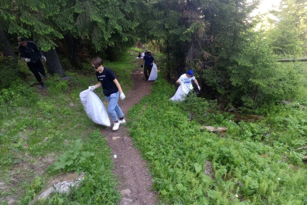 В рамках проекта «Чистая Страна» партии «Единая Россия» в городе Катав-Ивановск проходят очистки территорий