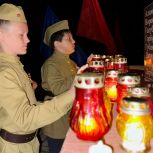 В Ставропольском крае при участии «Единой России» зажгли Вечный огонь и открыли Аллею Памяти