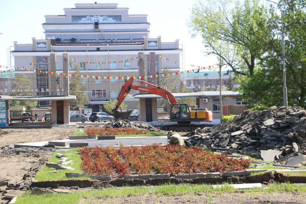 На объектах городской среды в Оренбуржье начались работы по благоустройству