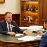 Губернатор Кузбасса Илья Середюк провел рабочую встречу с Алексеем Синицыным