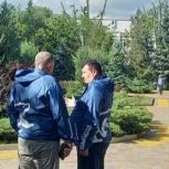 «Единая Россия» провела мониторинг сквера Мира в Первомайском районе Ростова-на-Дону