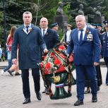80 лет Великой Победы в Троицке: парад, митинг, встреча с ветеранами, легкоатлетическая эстафета