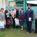 Красноармейские партийцы поздравили ветерана Великой Отечественной войны