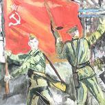 «Рисуем Победу»: конкурс детских рисунков организовали сторонники «Единой России» в Иркутске
