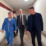 Антон Красноштанов посетил земляков — участников СВО, которые проходят лечение в Санкт-Петербурге