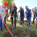 Врио губернатора Евгений Солнцев принял участие в центральном мероприятии акции «Сад памяти»