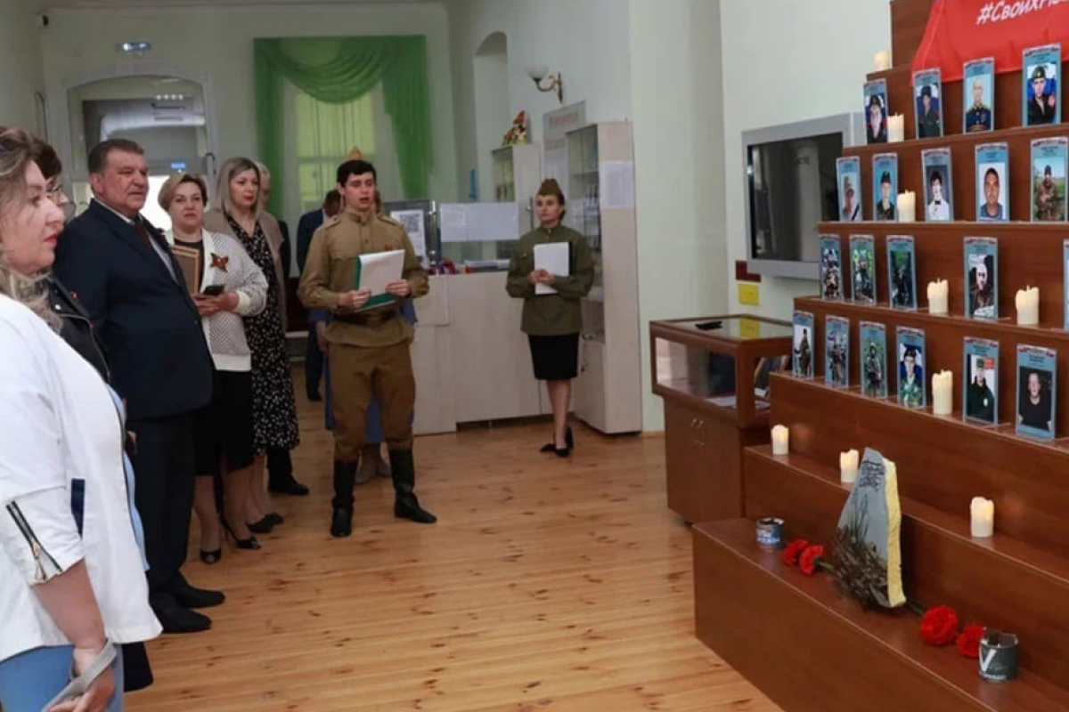 В Грайвороне партактив открыл новую зону отдыха на территории историко-краеведческого музея