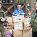 Единороссы СЗАО доставили гуманитарный груз участникам СВО в Курскую и Белгородскую области