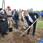 По инициативе «Единой России» в Клетнянском районе появился геоглиф «80 лет Победы»