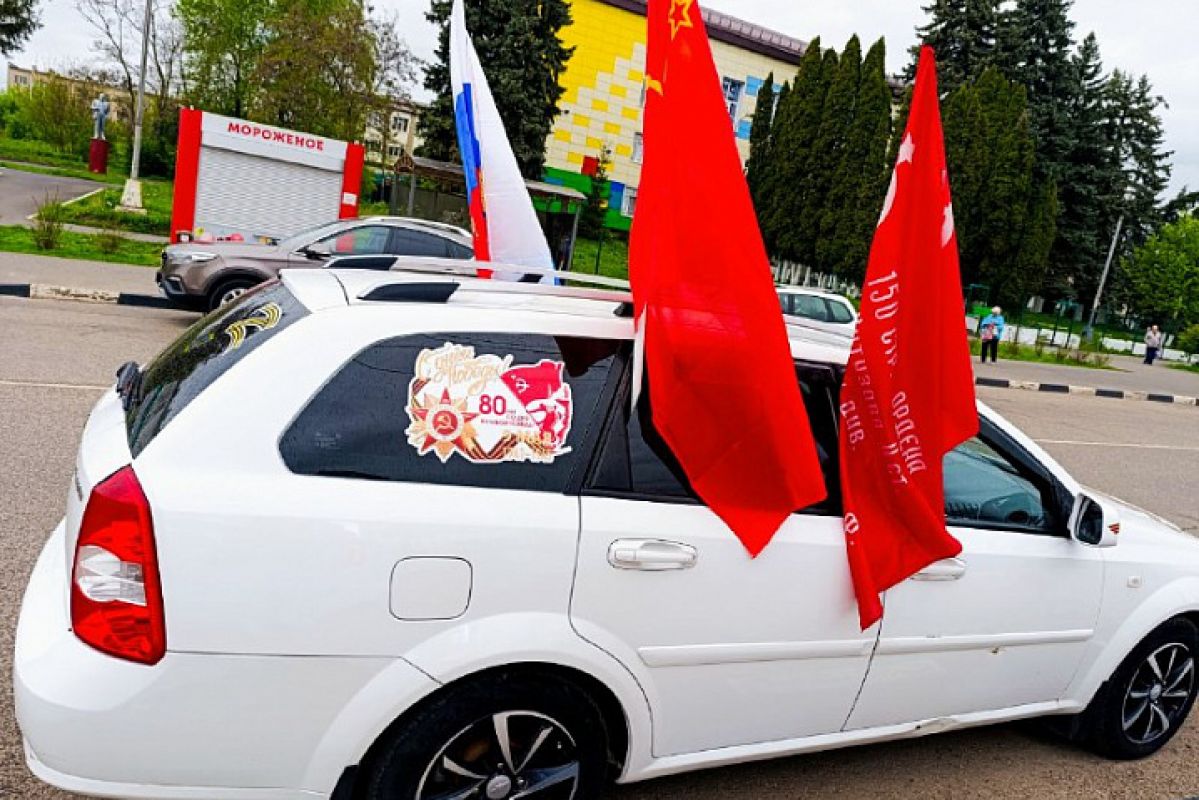 В Ефремовском районе состоялся автопробег