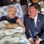 Поздравление ветерана - в преддверии 80-летия Великой Победы