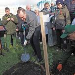 Акция «Сад Памяти»: в Саранске заложили аллею в честь 80-летия Победы в Великой Отечественной войне