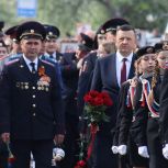 В Красноармейском районе отметили 80-летие Победы в Великой Отечественной войне