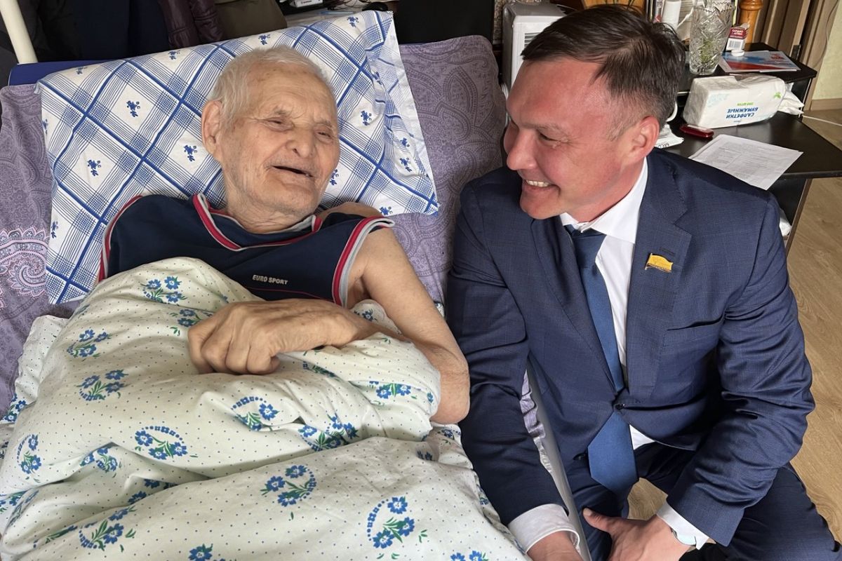 Поздравление ветерана - в преддверии 80-летия Великой Победы