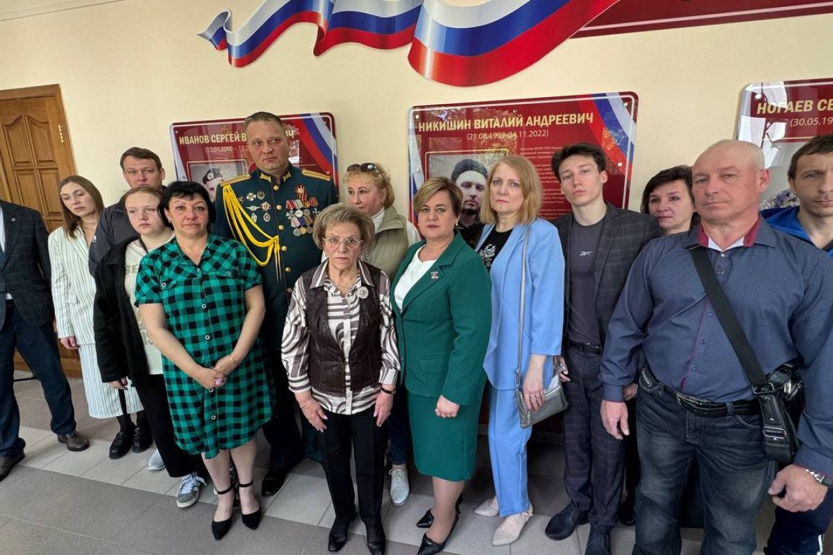 Новая экспозиция галереи памяти «Лица героев» в Пензе