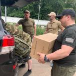 Ямальцы доставили гуманитарный груз участникам СВО на Курском и Белгородском направлениях