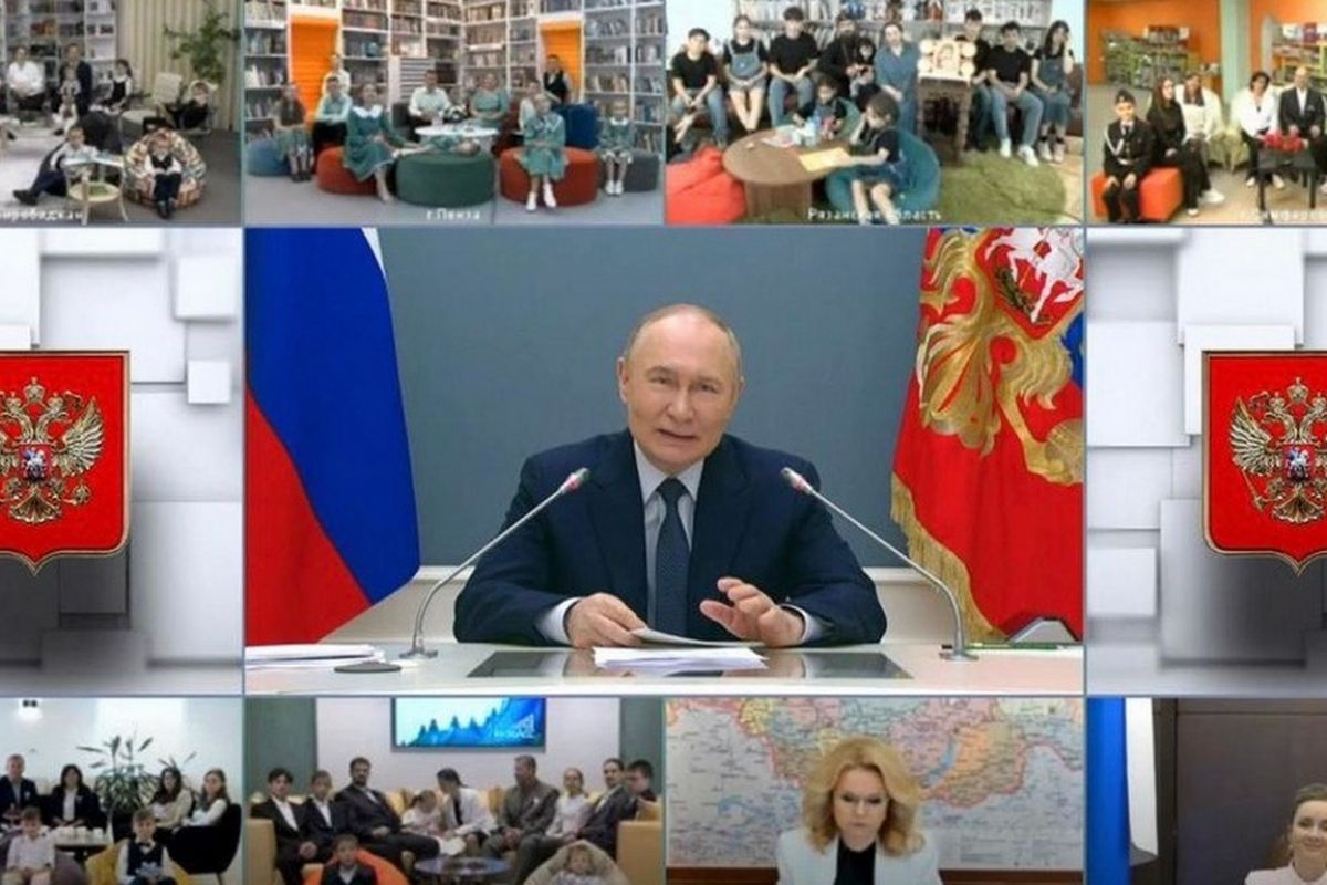 Представители Рязанской области участвовали во встрече Президента РФ Владимира Путина с многодетными семьями