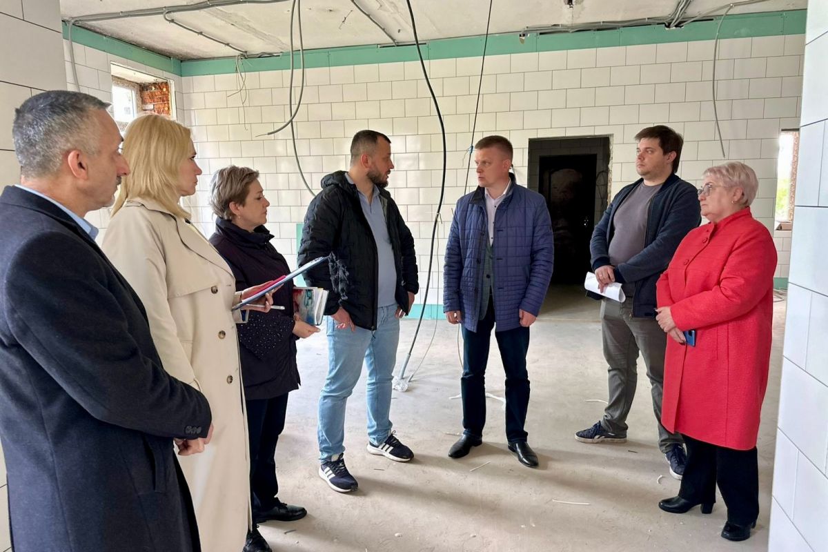 В двух зданиях Первомайской школы продолжается капремонт