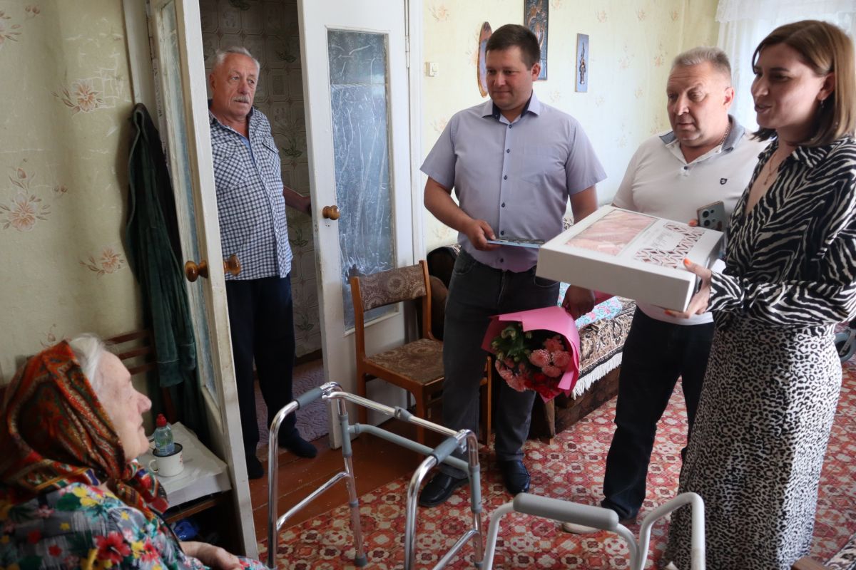 Валентина Петровна Борискина из Касимовского округа отпраздновала свое 90-летие