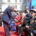 Поздравление Леонида Черкесова с 80-летием Победы в Великой Отечественной войне
