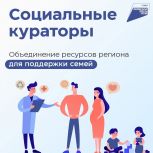 Социальные кураторы: объединяем ресурсы региона для поддержки семей
