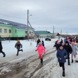 «Единая Россия» провела легкоатлетический забег в селе Омолон в честь Великой Победы