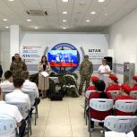 «Единая Россия» в Воронеже помогла в организации патриотического урока