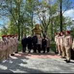 В рабочем посёлке Вознесенское торжественно открыли памятный знак