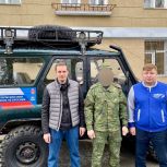 «Единая Россия» в Прикамье передала очередной автомобиль повышенной проходимости на нужды СВО