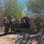 Артем Бранов посетил 387-й полк, где служат мобилизованные рязанцы