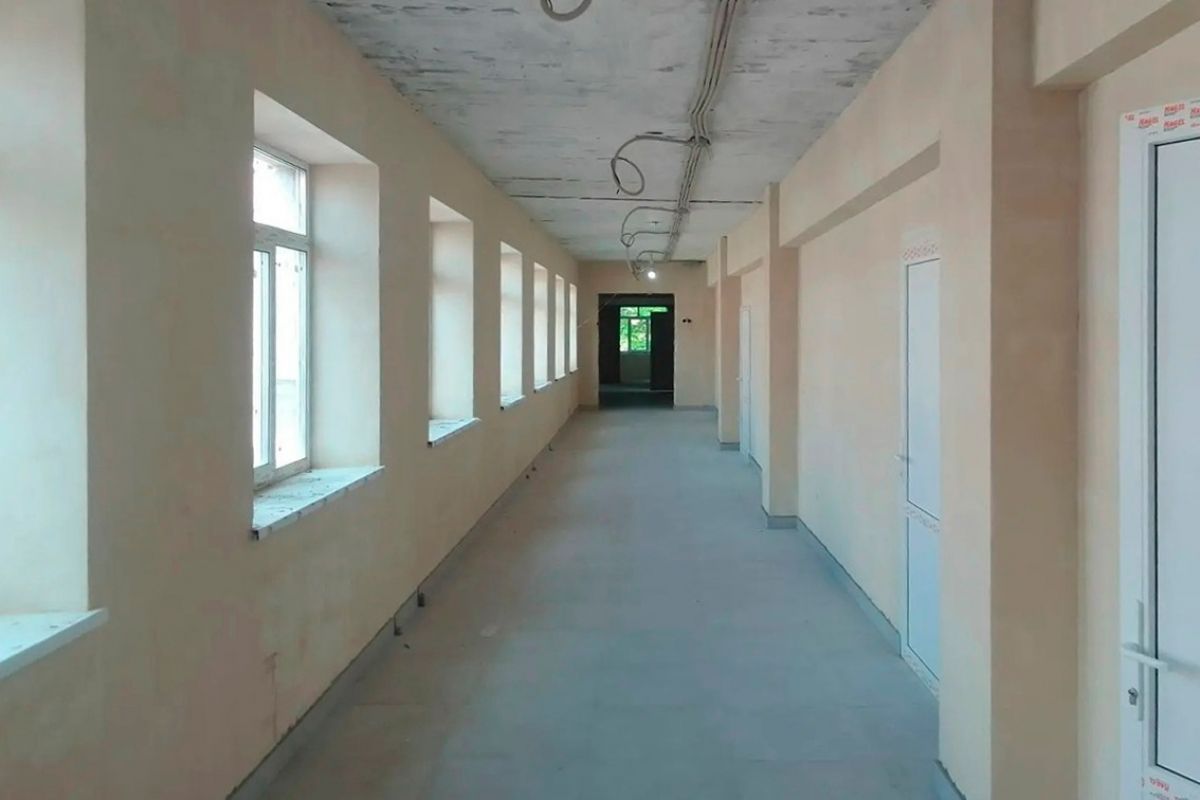 По народной программе «Единой России» в Никифоровской школе №2 продолжается капитальный ремонт