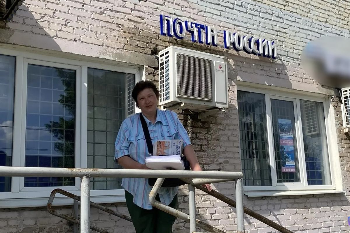 Почтальон из Сосновского округа Наталья Давыдова претендует на звание «Народный почтальон» России»
