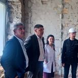 В Черемшане идет очередной этап капремонта ЦРБ
