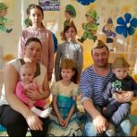 В местном отделении Мечетлинского района рассказали о многодетной семье Акмаловых