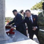 В Викуловском округе открыли обновленный монумент в память о погибших в Великой Отечественной войне