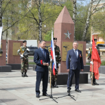 На севере Москвы почтили память защитников Отечества