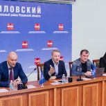 Аркадий Фомин с рабочим визитом посетил Шиловский район