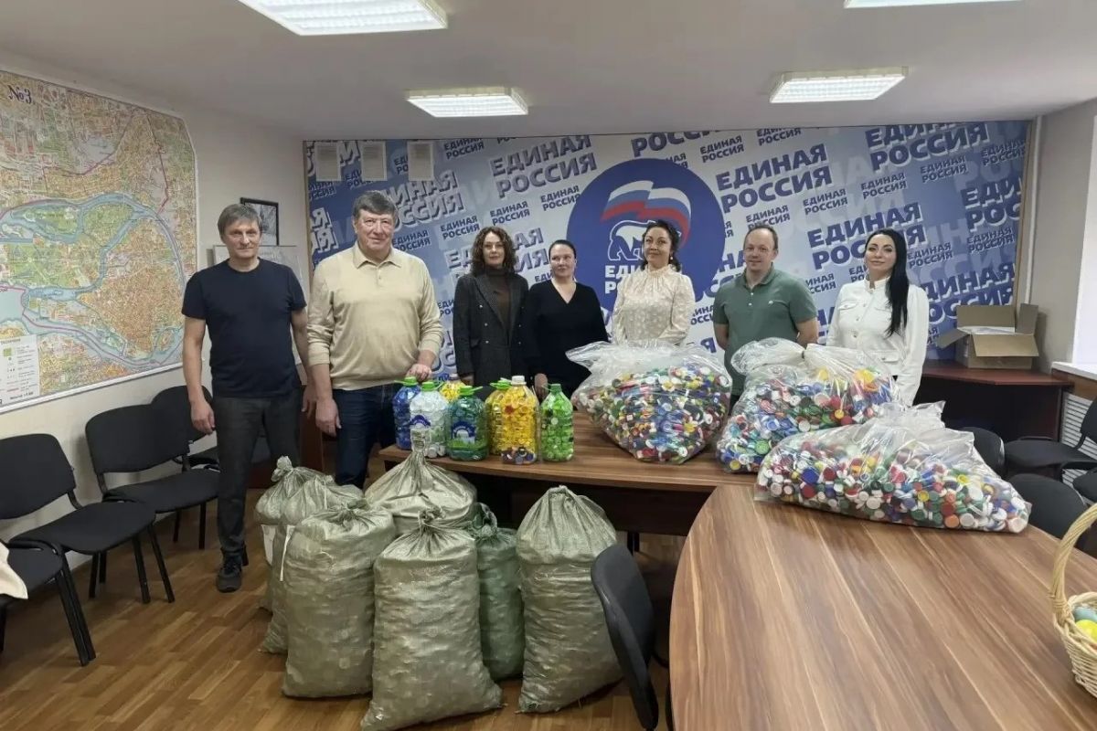 Единороссы сдали более 140 килограммов «Крышечек ДоброТЫ» на вторичную переработку