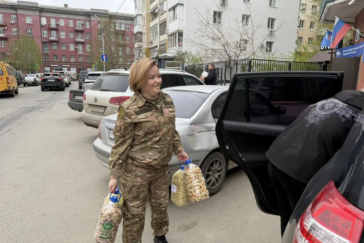В Штаб общественной поддержки партии «Единая Россия» доставили  очередную партию гуманитарной помощи для фронта из Аткарского района