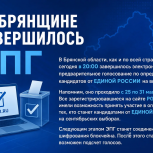 На Брянщине завершилось ЭПГ