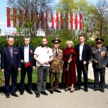 Единороссы принимают участие в памятных мероприятия, приуроченных ко Дню Великой Победы