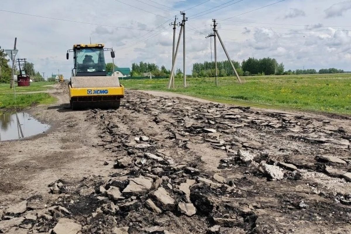 По народной программе в Мордово начался ремонт автомобильной дороги