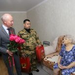 История стойкости и служения республике: В преддверии Дня Победы партийцы посетили ветеранов  Великой Отечественной