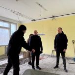 Артём Валюк: капремонт олонецкого детского сада «Радуга» идет по графику