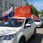 В Саранске  прошел  «Автопробег  Победы»