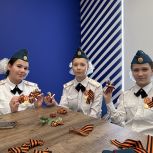 Броши Победы для ветеранов СВО изготовили благовещенские кадеты