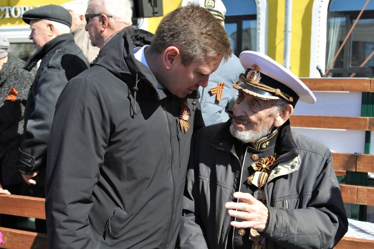 Северодвинск встретил День Победы