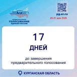 До завершения предварительного голосования осталось 17 дней